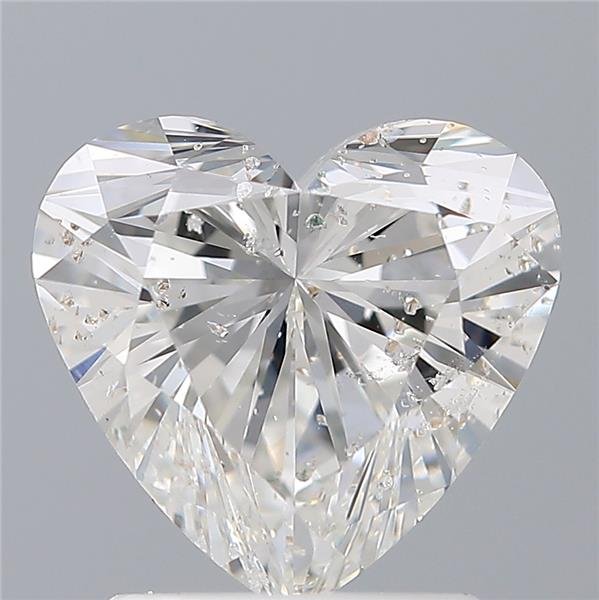 1.56ct F SI2 Rare Carat Ideal Cut Heart Diamond