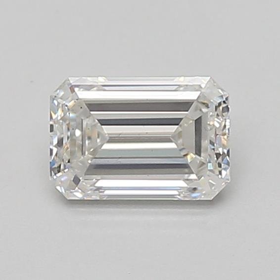 0.80ct F VS2 Excellent Cut Emerald Lab Grown Diamond