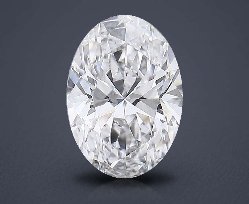 0.81 Carat Oval Lab Diamond
