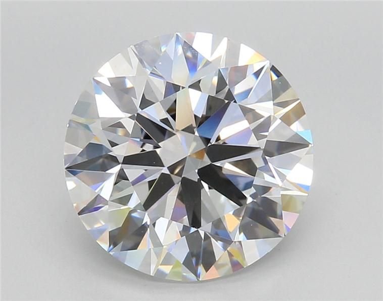 5.58ct E VVS2 Rare Carat Ideal Cut Round Lab Grown Diamond