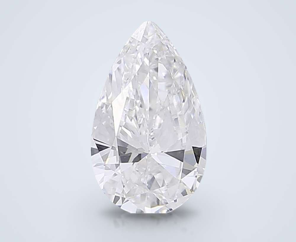 0.58 Carat Pear Lab Diamond