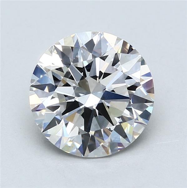 3.12ct E VS2 Rare Carat Ideal Cut Round Lab Grown Diamond