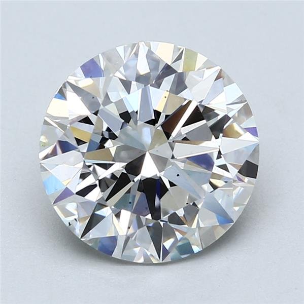 4.02ct E VS2 Excellent Cut Round Lab Grown Diamond