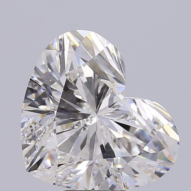 8.02ct F VS1 Rare Carat Ideal Cut Heart Lab Grown Diamond