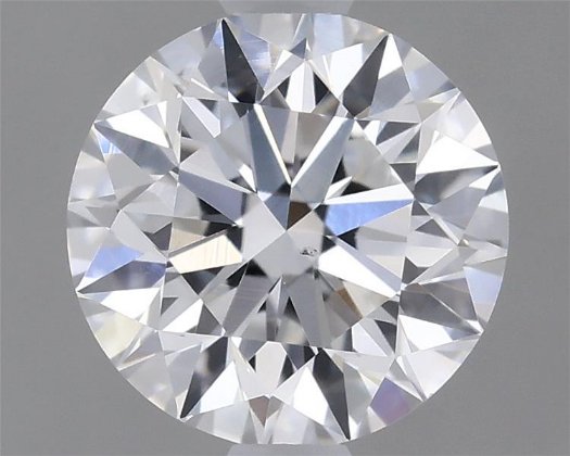 0.60 Carat Round Natural Diamond