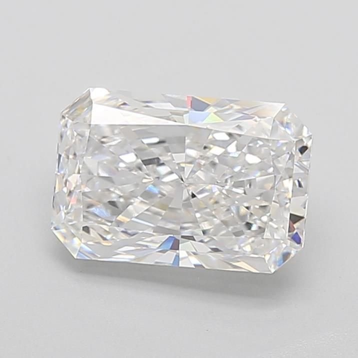 3.75ct D VVS2 Rare Carat Ideal Cut Radiant Lab Grown Diamond