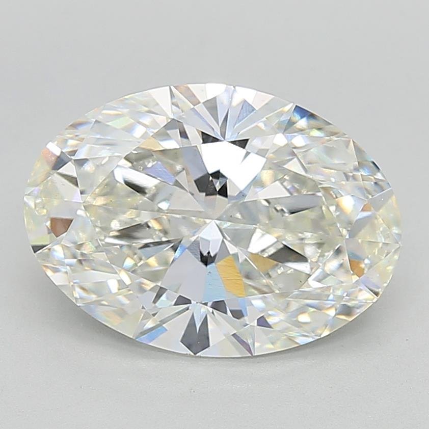 5.04ct G VS1 Rare Carat Ideal Cut Oval Lab Grown Diamond