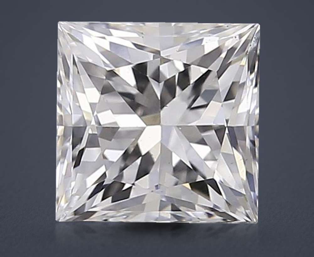 0.72 Carat Princess Lab Diamond