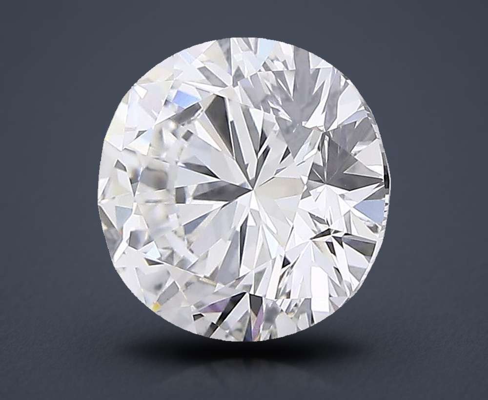3.34 Carat Round Lab Diamond