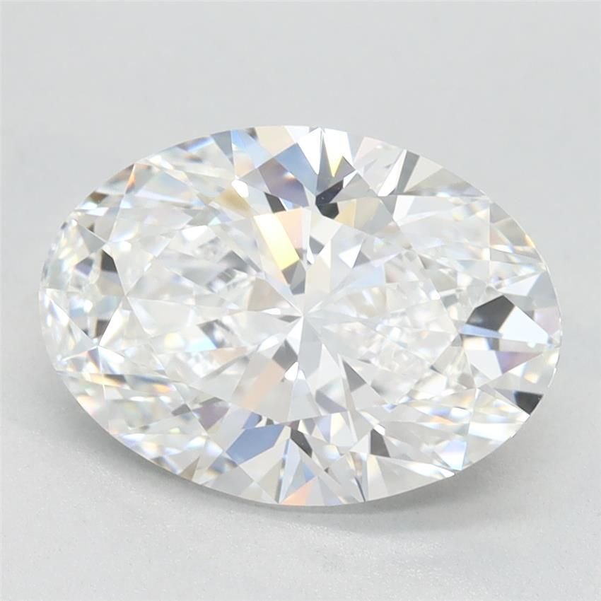 2.74ct E VVS1 Very Good Cut Oval Lab Grown Diamond