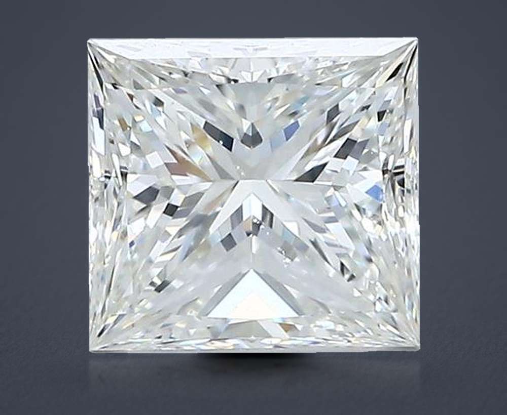 1.80 Carat Princess Natural Diamond