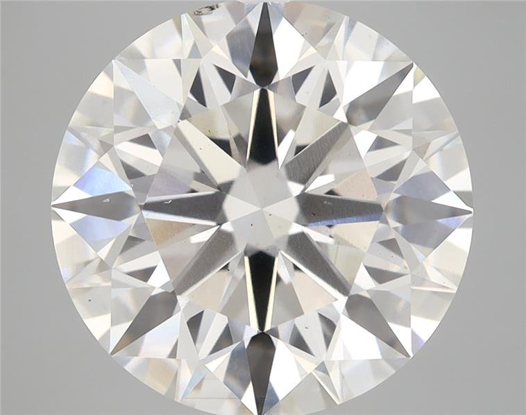 7.71ct F VS2 Rare Carat Ideal Cut Round Lab Grown Diamond