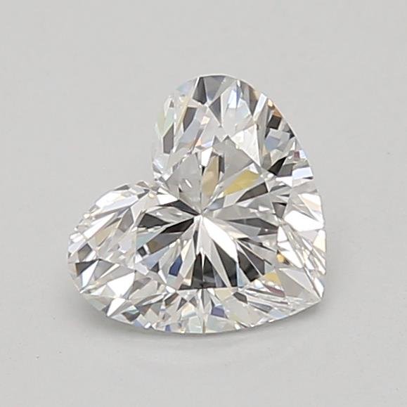 0.88ct D VS1 Rare Carat Ideal Cut Heart Lab Grown Diamond