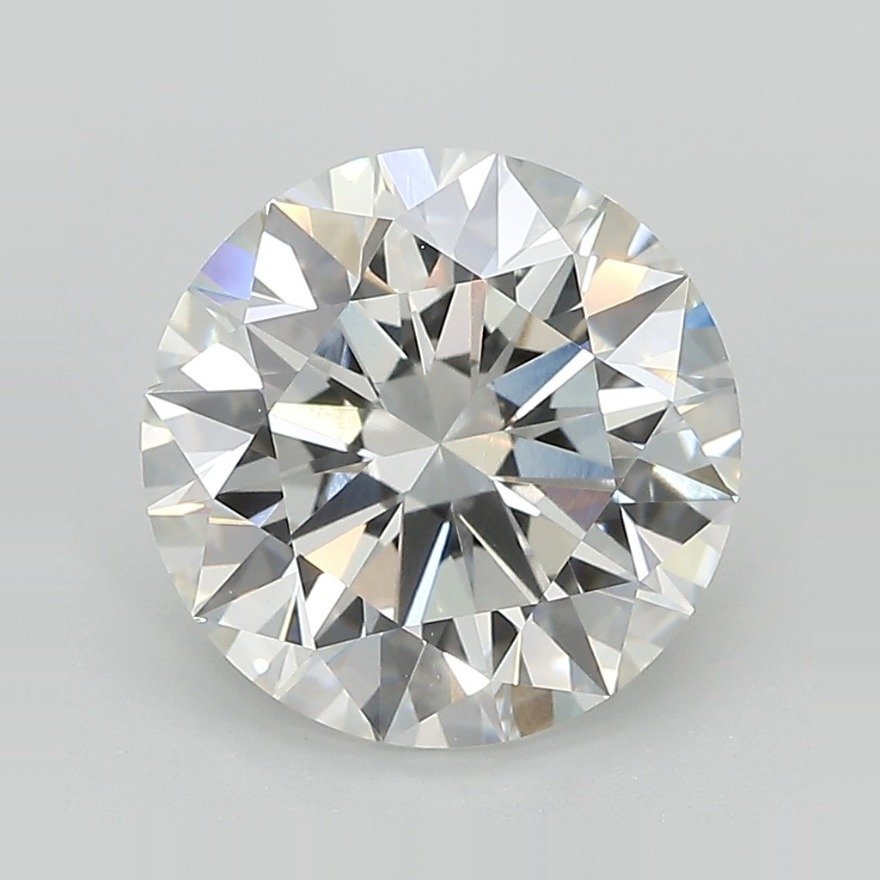 3.64ct E VVS2 Rare Carat Ideal Cut Round Lab Grown Diamond
