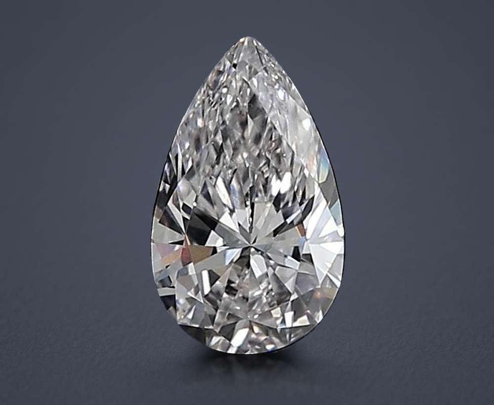 0.81 Carat Pear Lab Diamond