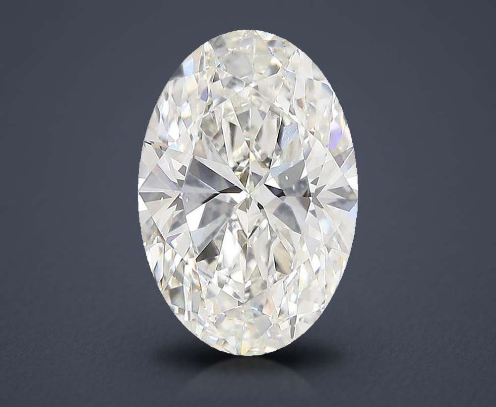 5.00 Carat Oval Lab Diamond