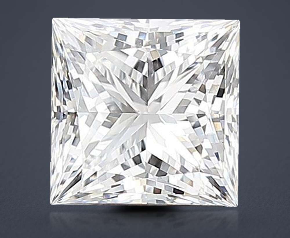 1.60 Carat Princess Lab Diamond