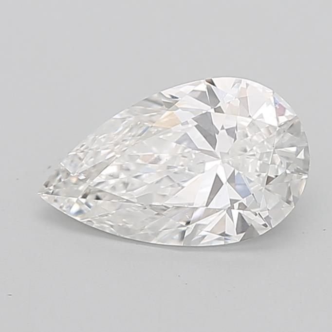 2.51ct F VS2 Rare Carat Ideal Cut Pear Lab Grown Diamond