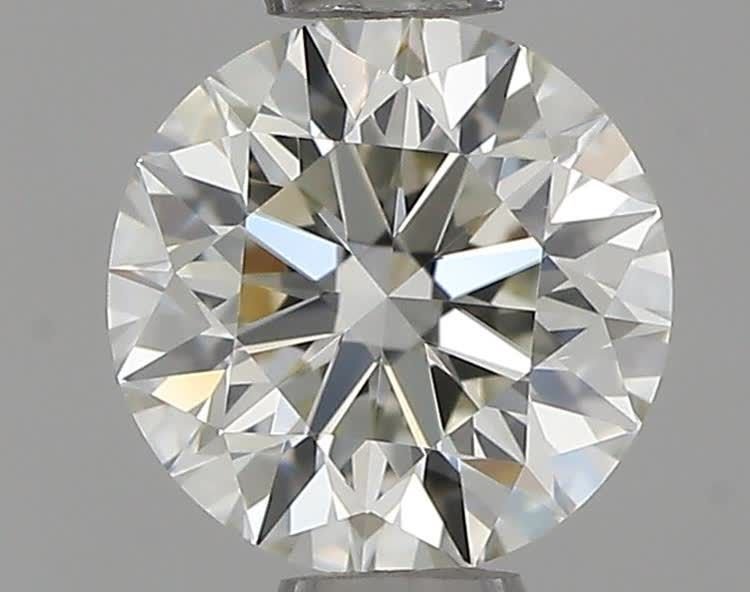 0.61ct J VVS2 Excellent Cut Round Diamond