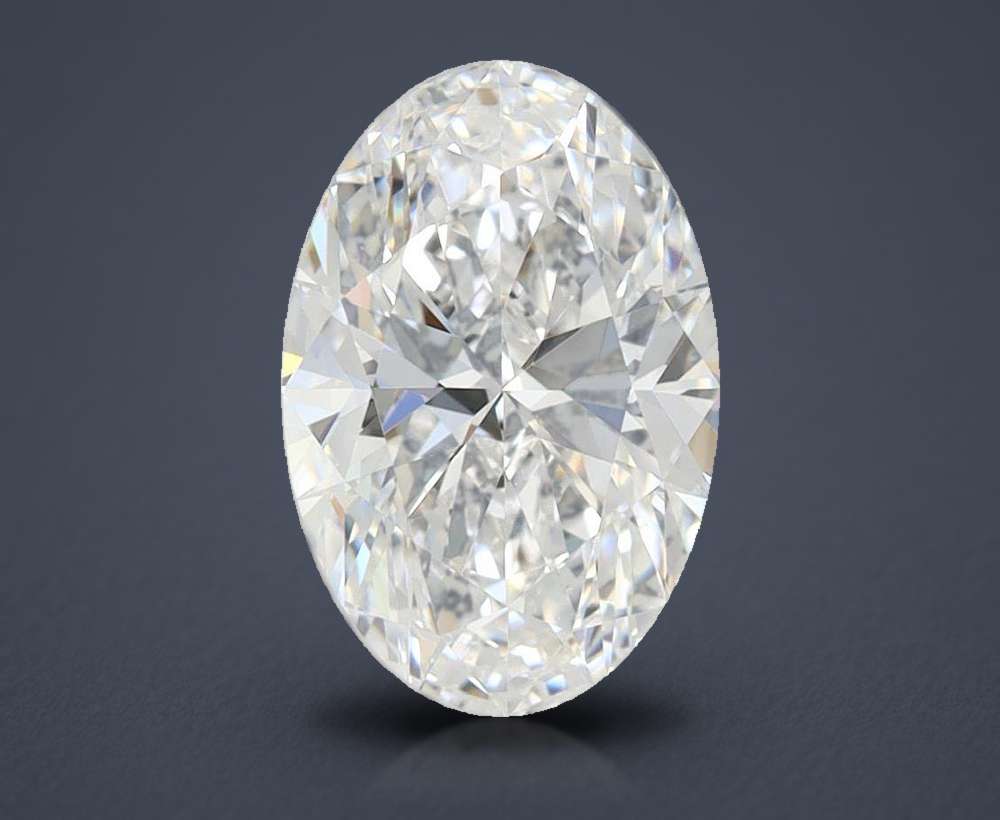 1.54 Carat Oval Lab Diamond
