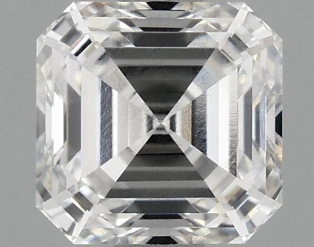 1.08ct E SI1 Rare Carat Ideal Cut Asscher Lab Grown Diamond
