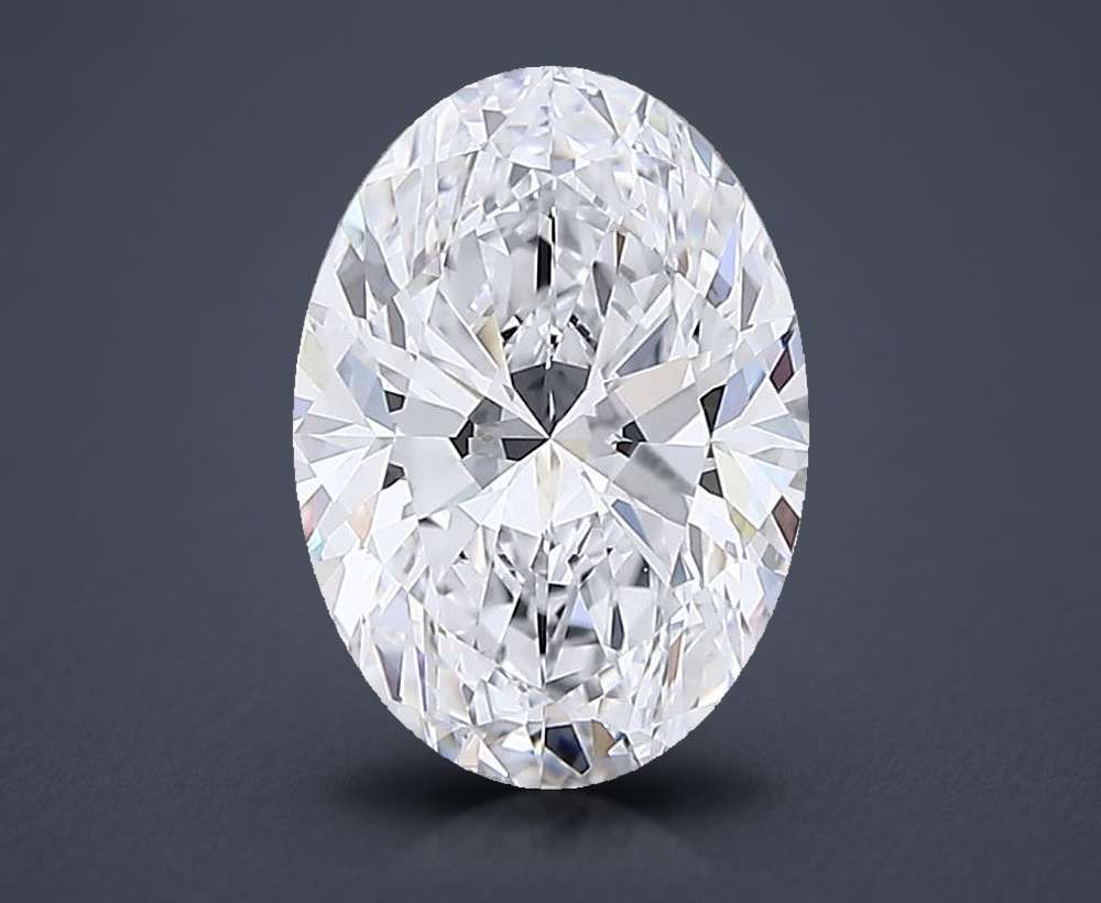 3.07 Carat Oval Lab Diamond