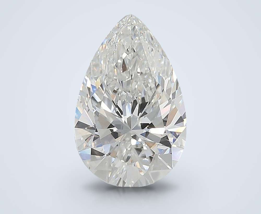 2.80 Carat Pear Lab Diamond