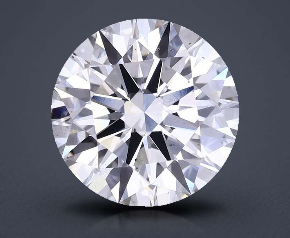 3.76 Carat Round Lab Diamond