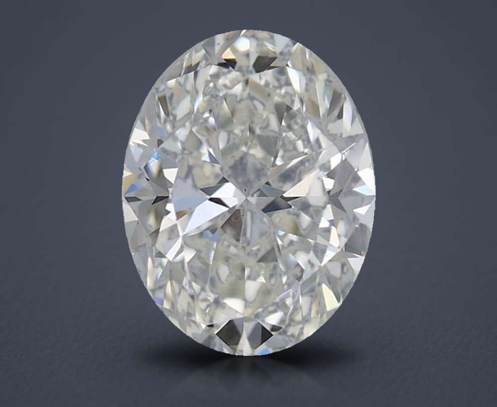 0.52 Carat Oval Natural Diamond