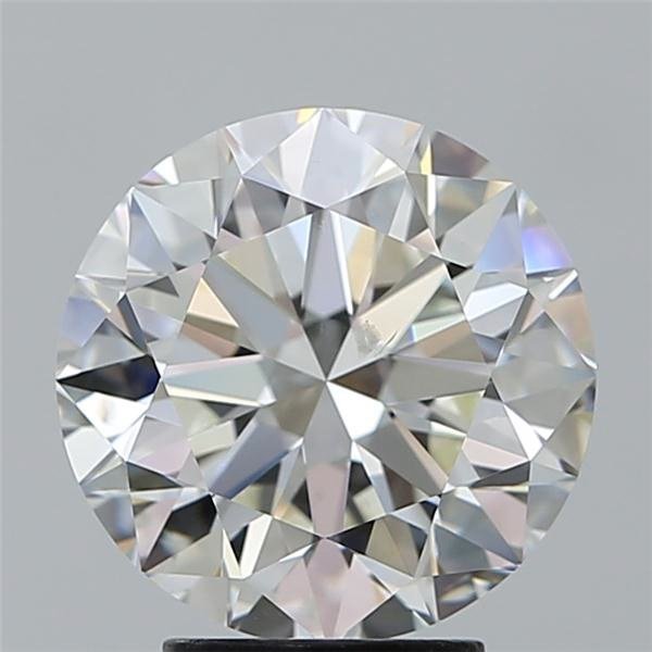 4.01ct H SI1 Excellent Cut Round Diamond