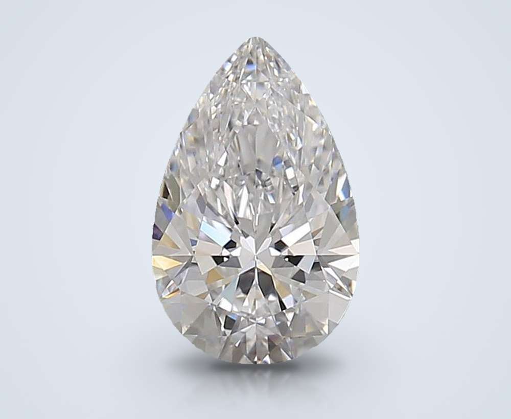 1.27 Carat Pear Lab Diamond