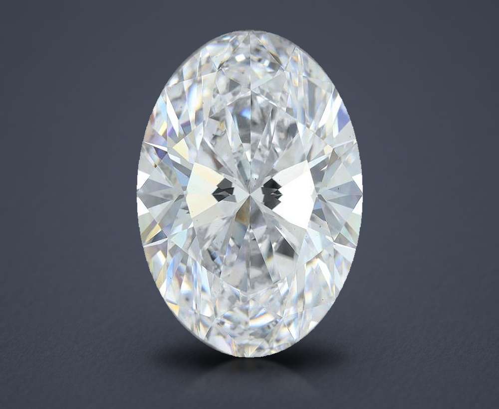 10.02 Carat Oval Lab Diamond
