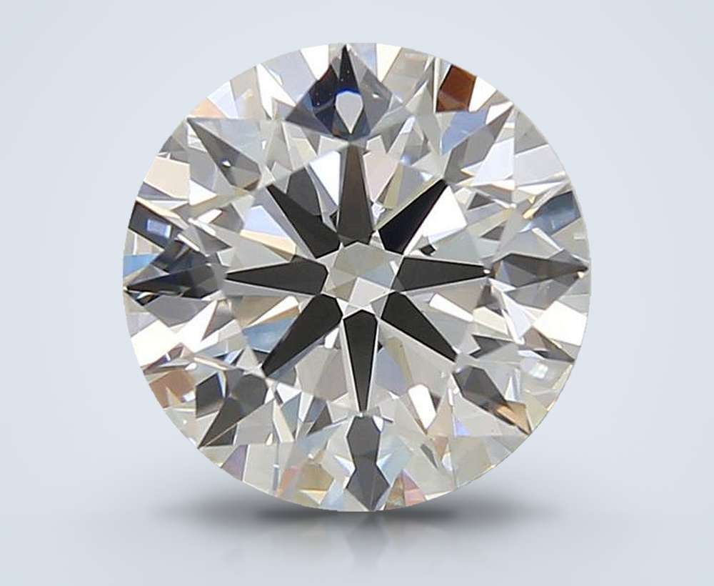4.06 Carat Round Lab Diamond