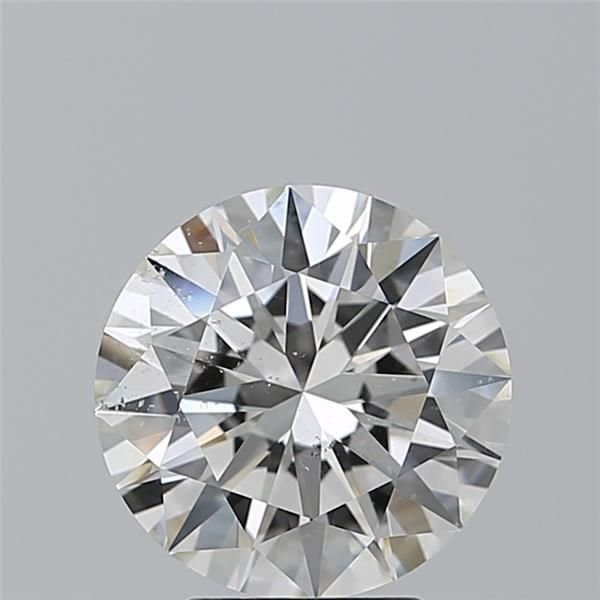 3.51ct H SI2 Rare Carat Ideal Cut Round Diamond