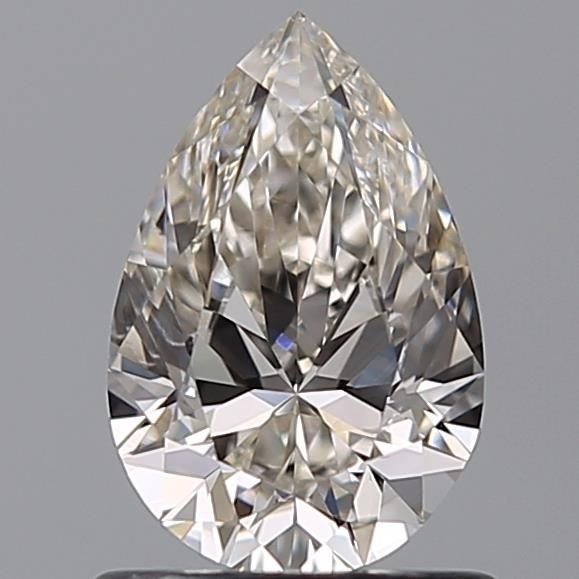 0.80ct K SI1 Rare Carat Ideal Cut Pear Diamond