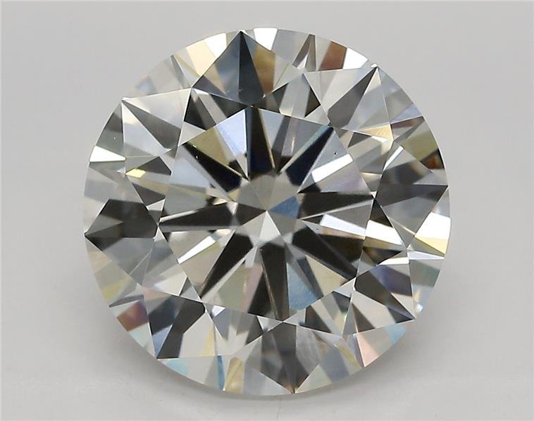 5.08ct H VVS2 Rare Carat Ideal Cut Round Lab Grown Diamond