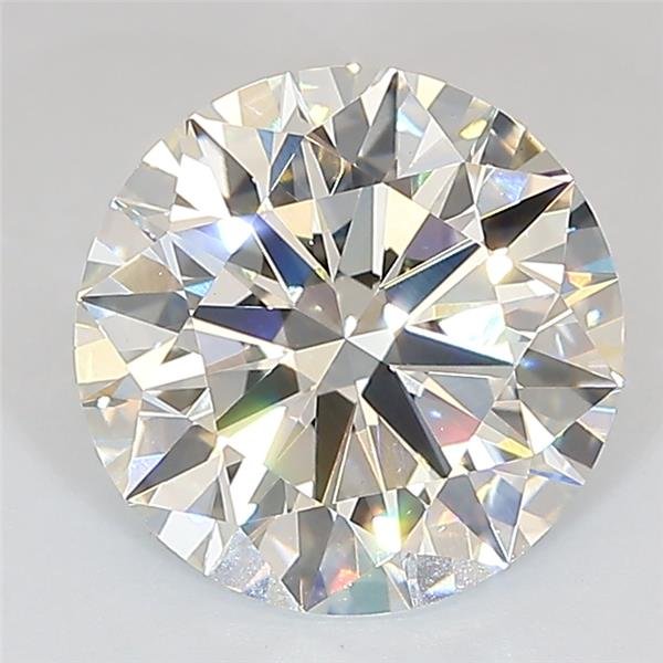 2.66ct I VS1 Rare Carat Ideal Cut Round Lab Grown Diamond