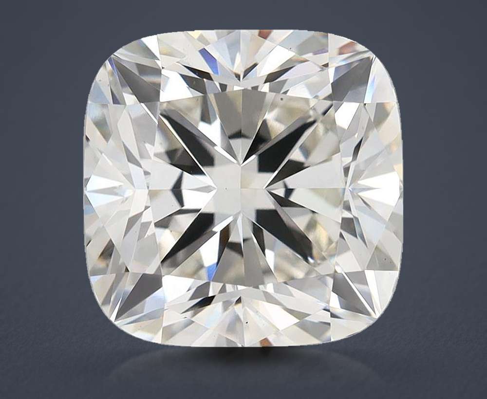 6.53 Carat Cushion Lab Diamond