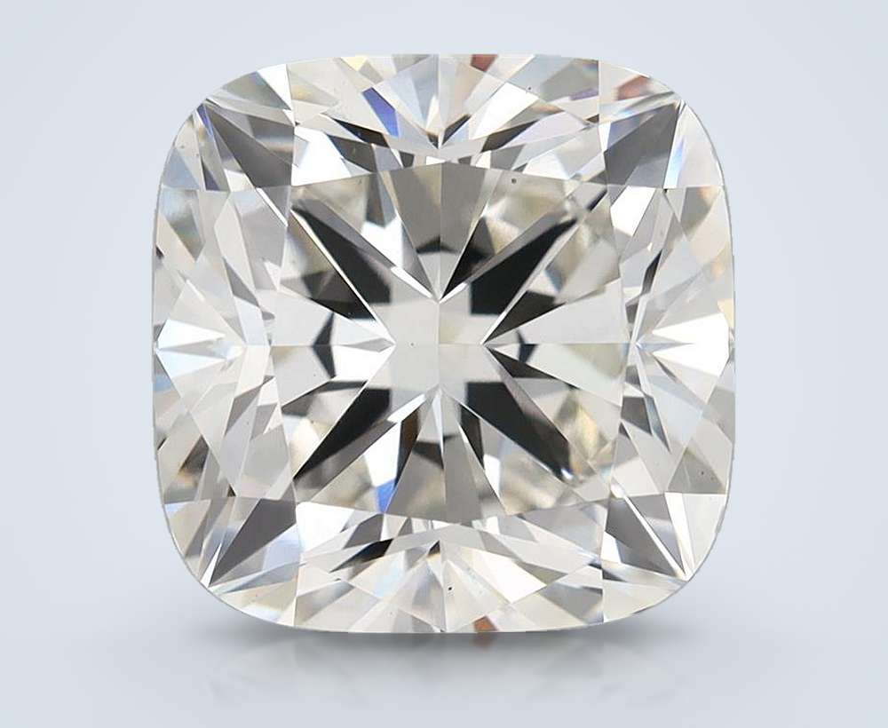 6.53 Carat Cushion Lab Diamond