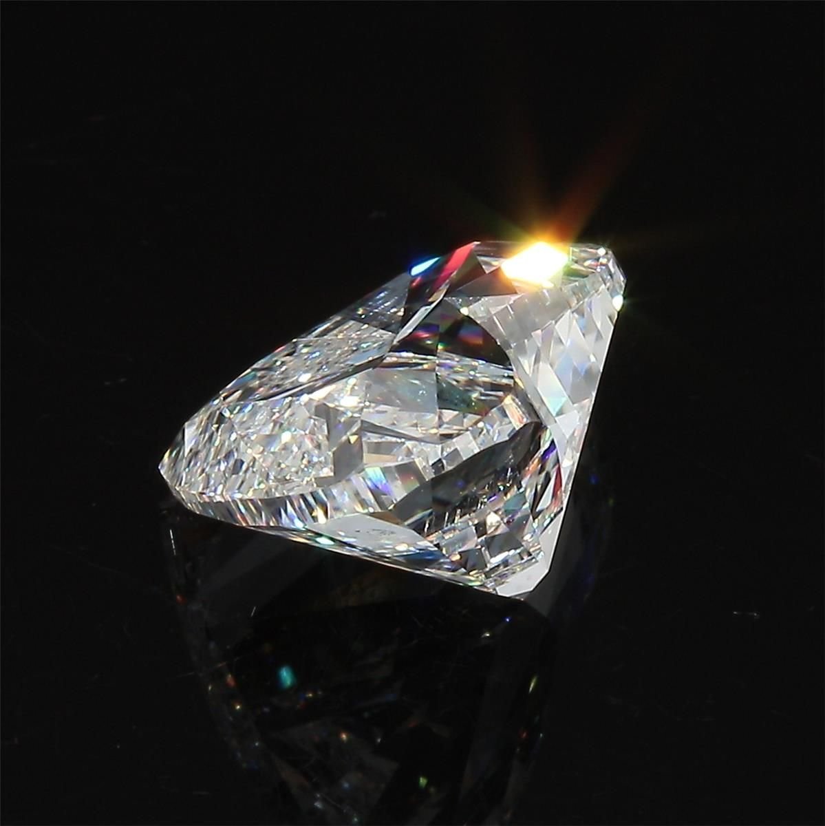 5.01ct I SI1 Rare Carat Ideal Cut Heart Diamond