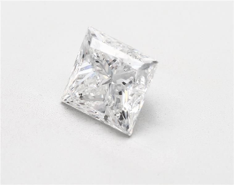 3.03ct G SI2 Rare Carat Ideal Cut Princess Diamond