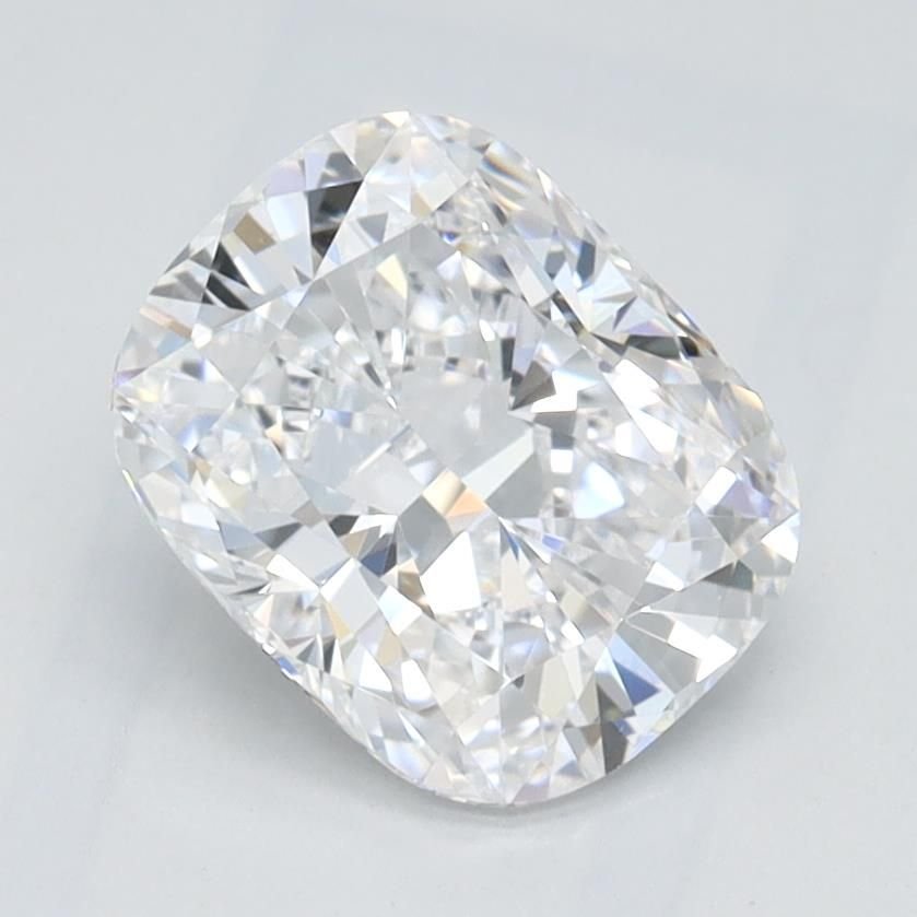 1.24ct D VVS2 Rare Carat Ideal Cut Cushion Lab Grown Diamond