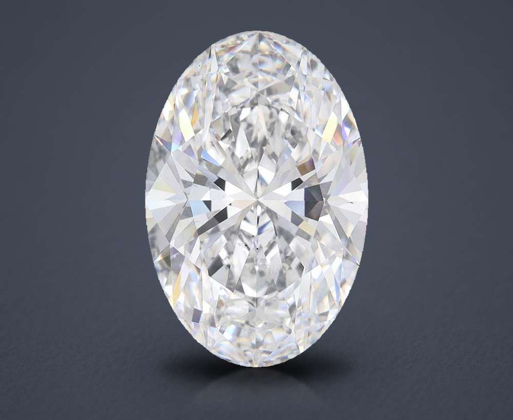 9.43 Carat Oval Lab Diamond