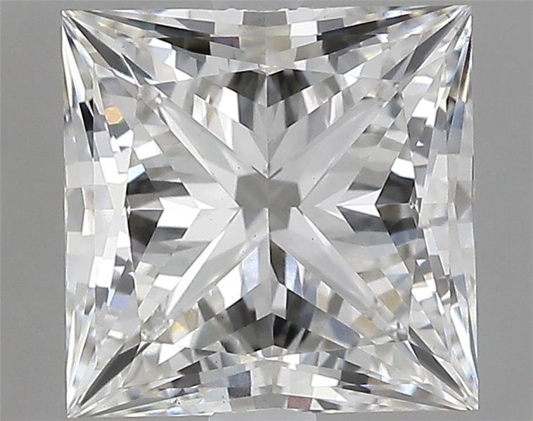 3.62ct H VS1 Rare Carat Ideal Cut Princess Lab Grown Diamond