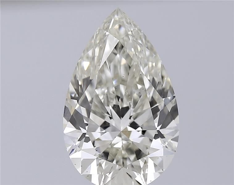 5.13ct I VS2 Rare Carat Ideal Cut Pear Lab Grown Diamond