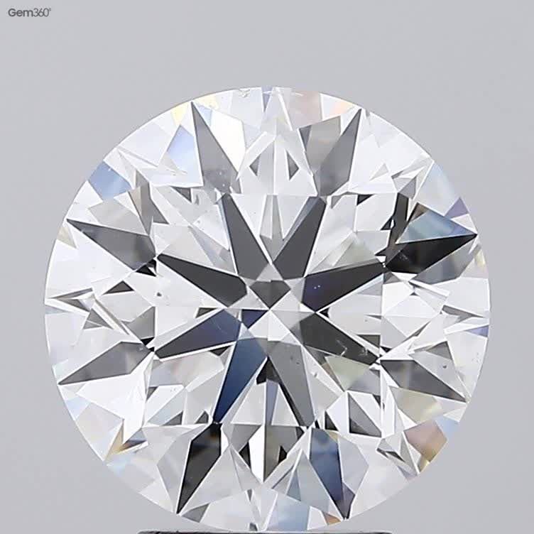 4.00ct G SI1 Excellent Cut Round Diamond