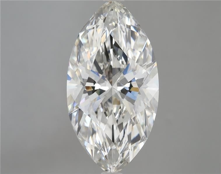 5.86ct H VS2 Rare Carat Ideal Cut Marquise Lab Grown Diamond