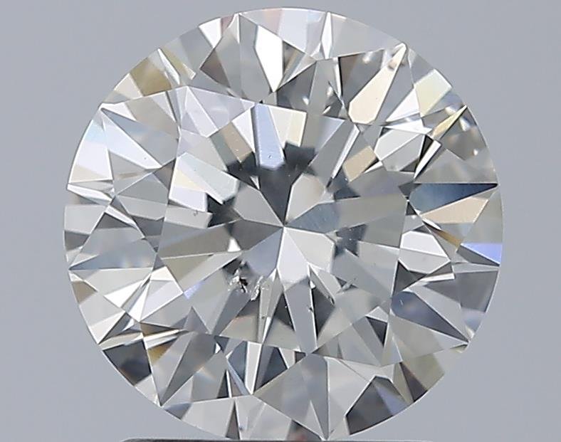 1.70ct F SI2 Rare Carat Ideal Cut Round Diamond