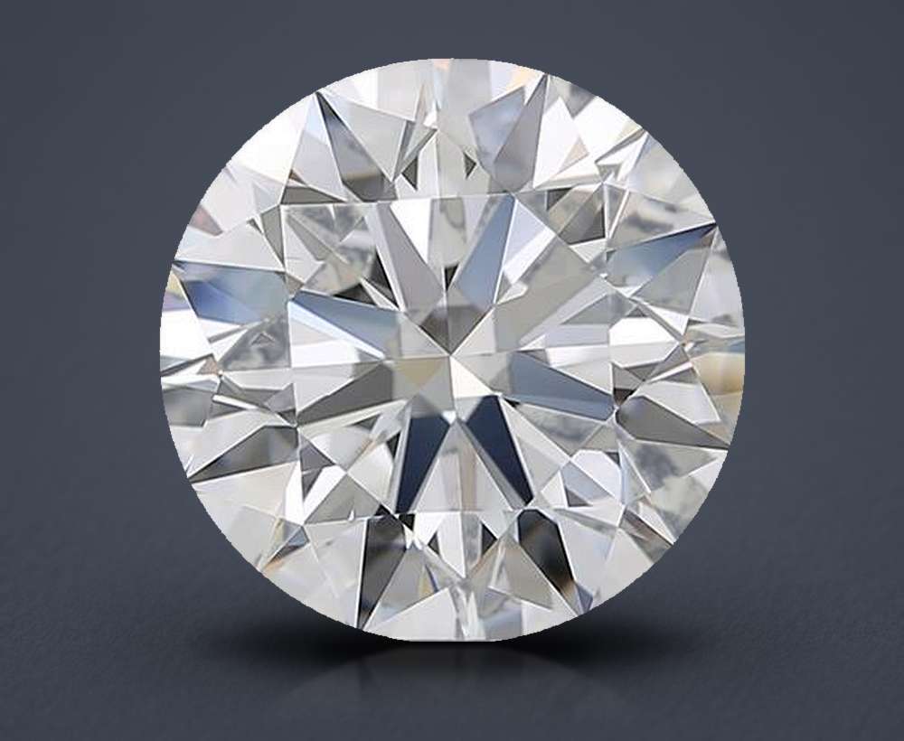 4.18 Carat Round Natural Diamond