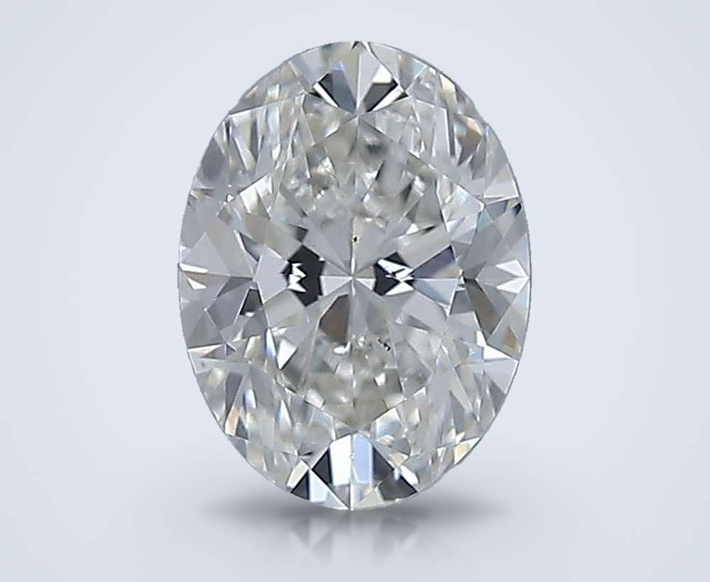 0.90 Carat Oval Natural Diamond